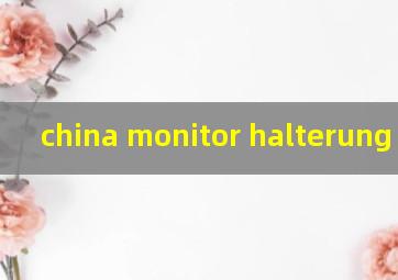 china monitor halterung